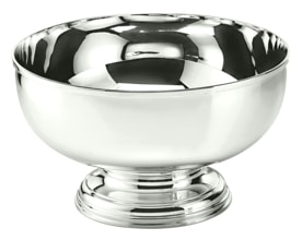 Schiavon, Essentia bar accessories, silver plated, Round stand champagne bowl