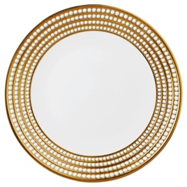 L'Objet, Perlée gold, Round platter