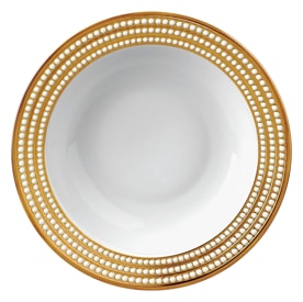 L'Objet, Perlée gold, Serving bowl with rim