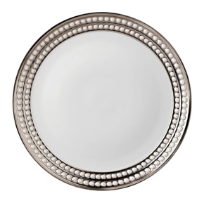 L'Objet, Perlée platinum, Dinner plate