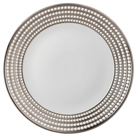 L'Objet, Perlée platinum, Round platter
