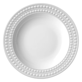 L'Objet, Perlée white, Soup plate