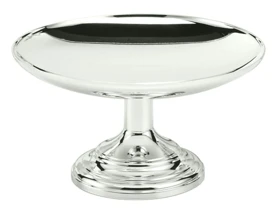Schiavon, Essentia table accessories, silver plated, One-level fruit stand