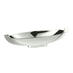 Schiavon, Essentia table accessories, silver plated, Oval egypt centerpiece