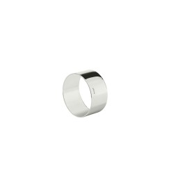 Schiavon, Essentia table accessories, silver plated, Round napkin ring