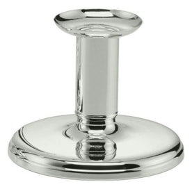 Schiavon, Essentia сandleholders and vases, silver plated, Single-stem candleholder