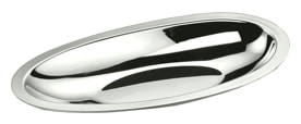 Schiavon, Essentia plates and bowls, silver plated, Asymmetric bowl