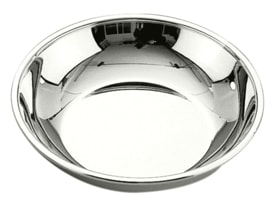 Schiavon, Essentia plates and bowls, silver plated, Berlino round bowl