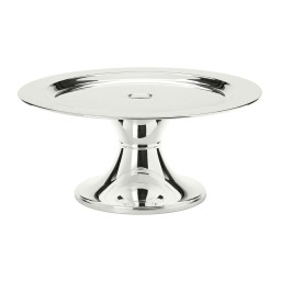 Schiavon, Essentia table accessories, silver plated, Round cake stand
