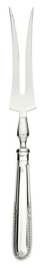 Schiavon, Impero cutlery, silver plated, Carving fork