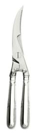 Schiavon, Impero cutlery, silver plated, Poultry shears