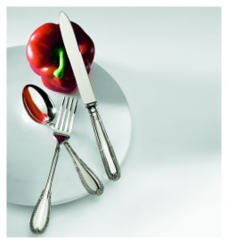 Schiavon, Impero cutlery, silver plated, Salad fork