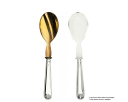 Schiavon, Conchiglia cutlery, silver plated, Salad spoon