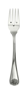 Schiavon, Conchiglia cutlery, silver plated, Fish fork