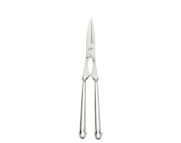 Schiavon, Conchiglia cutlery, silver plated, Lobster tongs