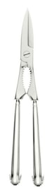 Schiavon, Conchiglia cutlery, silver plated, Lobster tongs
