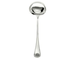 Schiavon, Conchiglia cutlery, silver plated, Ladle