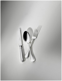 Robbe & Berking, Classic-Faden flatware, silver plated, 24-piece set