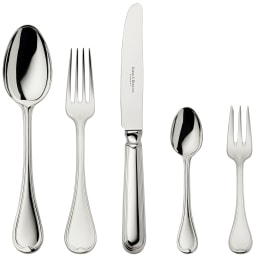 Robbe & Berking, Classic-Faden flatware, silver plated, 30-piece set