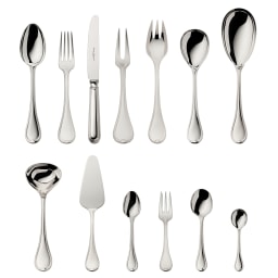 Robbe & Berking, Classic-Faden flatware, silver plated, 39-piece set