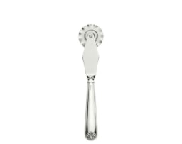 Schiavon, Conchiglia cutlery, silver plated, Pasta cutting wheel