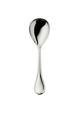 Robbe & Berking, Classic-Faden flatware, silver plated, Salad serving spoon