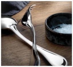 Robbe & Berking, Classic-Faden flatware, silver plated, Dessert spoon