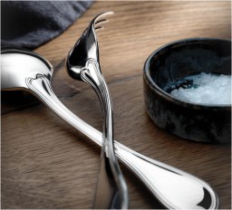 Robbe & Berking, Classic-Faden flatware, silver plated, Soup ladle