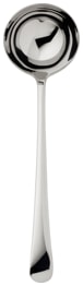 Robbe & Berking, Como flatware, stainless steel, Soup ladle