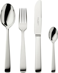 Robbe & Berking, Alta flatware, silver plated, 4-piece set