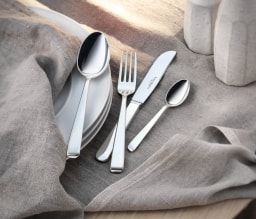 Robbe & Berking, Alta flatware, silver plated, 4-piece set