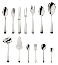 Robbe & Berking, Alta flatware, silver plated, 69-piece set
