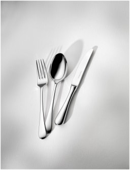 Robbe & Berking, Como flatware, stainless steel, Serving spoon