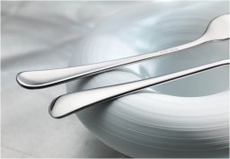 Robbe & Berking, Como flatware, stainless steel, Soup ladle