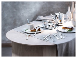 Robbe & Berking, Alta flatware, silver plated, Meat fork, small