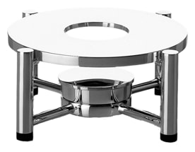 Robbe & Berking, Alta tea and coffee sets, silver plated, Warmer 1 flame