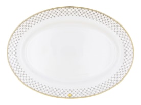 Robert Haviland & C. Parlon, Home Gold, Oval platter 42 cm