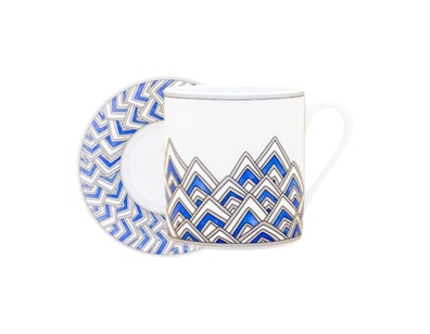 Robert Haviland & C. Parlon, Océan, Coffee cup and saucer