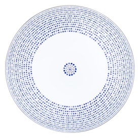 Robert Haviland & C. Parlon, Toscana Indigo, Round flat tarte dish