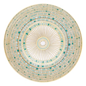 Robert Haviland & C. Parlon, Syracuse Turquoise, Presentation plate