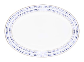 Robert Haviland & C. Parlon, Toscana Indigo, Oval platter, medium