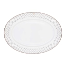 Robert Haviland & C. Parlon, Home Platinum, Oval platter 42 cm