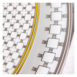 Robert Haviland & C. Parlon, Home Platinum, Oval platter 36 cm