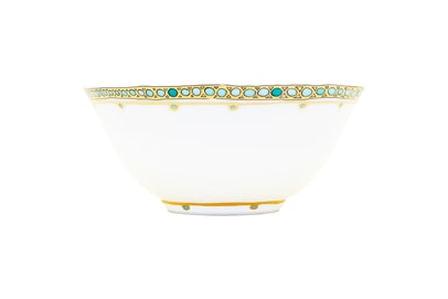 Robert Haviland & C. Parlon, Syracuse Turquoise, Chinese rice bowl