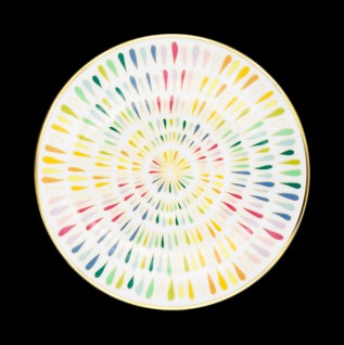 Robert Haviland & C. Parlon, Garden Party, Bread & butter plate