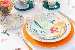 Robert Haviland & C. Parlon, Garden Party, Dinner plate