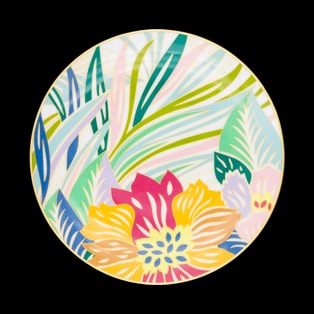 Robert Haviland & C. Parlon, Garden Party, Dessert plate