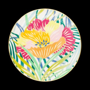 Robert Haviland & C. Parlon, Garden Party, Dessert plate