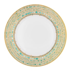 Robert Haviland & C. Parlon, Syracuse Turquoise, Dinner plate