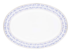 Robert Haviland & C. Parlon, Toscana Indigo, Oval platter, large